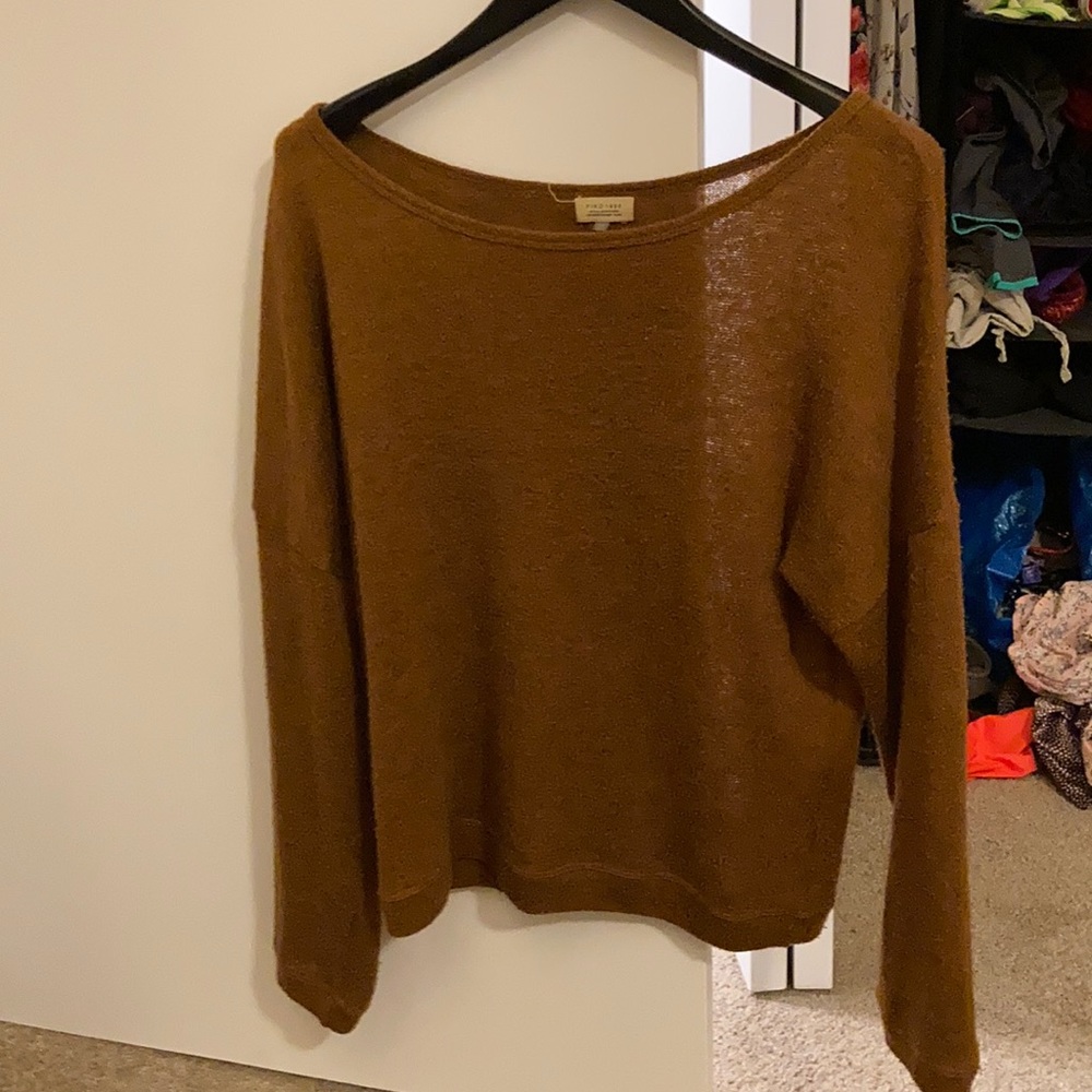 Cute slouchy off-the-shoulder sweater